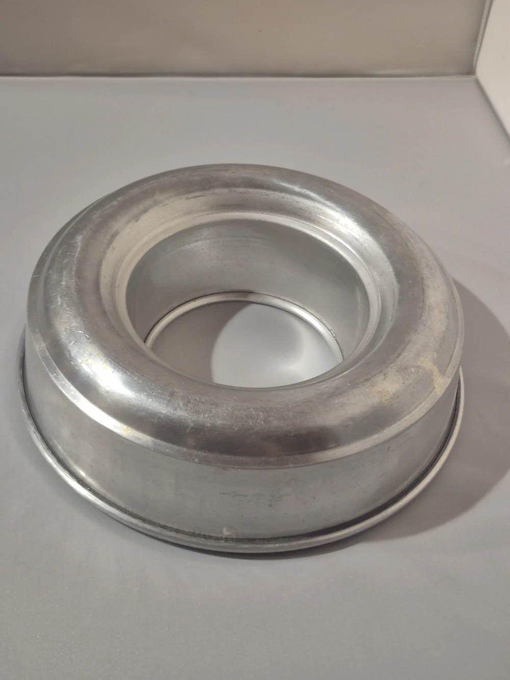 Aluminum Ring Jello Mold - Silver Vintage